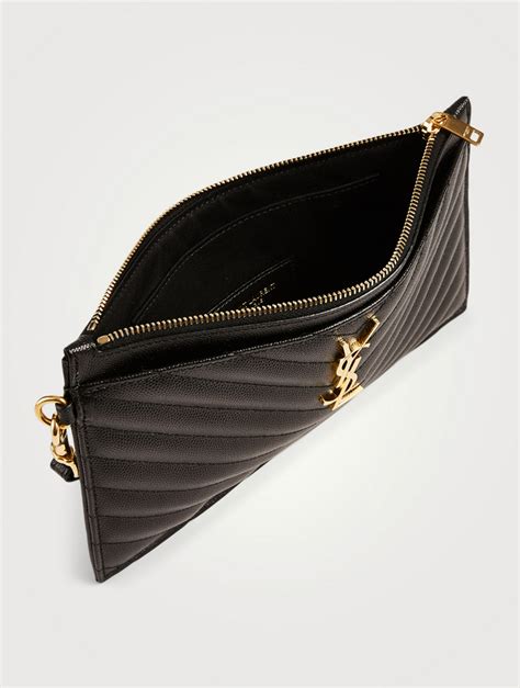 black ysl pouch|YSL clutch nordstrom.